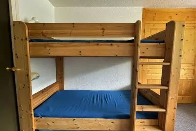Image de À 10m des pistes de ski, 5ème étage, balcon, télévision, casier à ski, 38m², Les Menuires