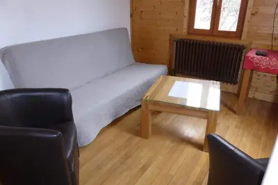 Image de Chalet, vue montagne, balcon, parking, télévision, 100m², Saint Gervais