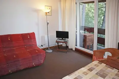Image de 100m du centre station, balcon, télévision, 27m², Les Orres