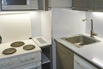 Image de Centre station, 4ème étage, vue vallée, balcon, télévision, casier à ski, 22m², Les Orres
