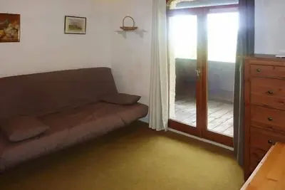 Image de 50m des commerces, 4ème étage, vue vallée, balcon, télévision, 18m², Les Orres