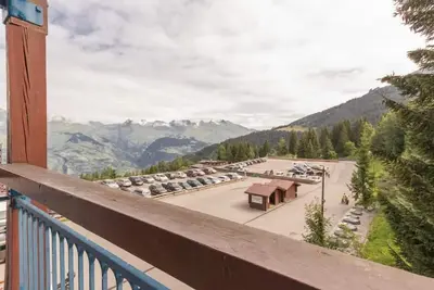 Image de 50m du centre station, 1er étage, balcon, télévision, 35m², Les Arcs