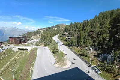 Image de Pied des pistes de ski, 7ème étage, vue vallée, balcon, télévision, casier à ski, 16m², La Plagne