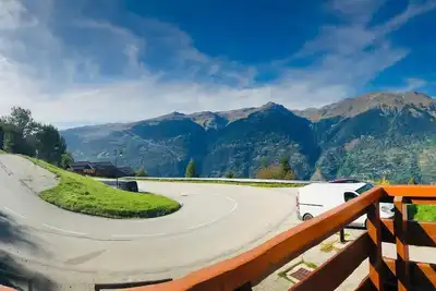 Image de 100m du centre station, 1er étage, balcon, télévision, casier à ski, 31m², Montalbert