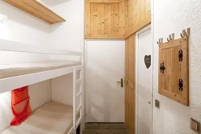 Image de À 200m des pistes de ski, 6ème étage, vue montagne, télévision, 21m², Les Menuires