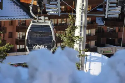 Image de Wifi, 20m du centre station, 3ème étage, vue montagne, télévision, casier à ski, 20m², Valfréjus