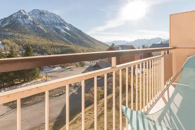 Image de 1er étage, vue montagne, télévision, 50m², Montgenèvre