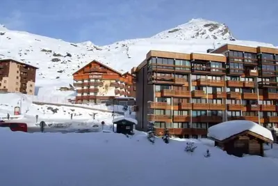 Image de À 200m des pistes de ski, 5ème étage, télévision, 23m², Val Thorens