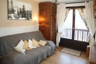 Image de Centre station, 6ème étage, balcon, télévision, casier à ski, 24m², Les Orres
