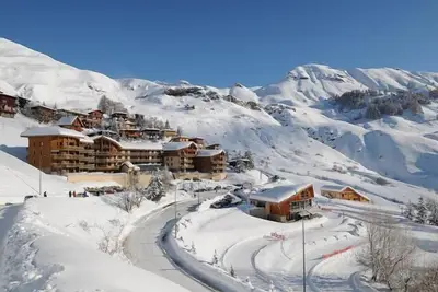 Image de 200m du centre station, 7ème étage, télévision, 19m², Orcières Merlette 1850