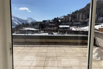 Image de 200m du centre station, 1er étage, terrasse, parking, télévision, 40m², Orcières Merlette 1850