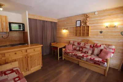 Image de 200m du centre station, 5ème étage, télévision, 25m², Val Thorens