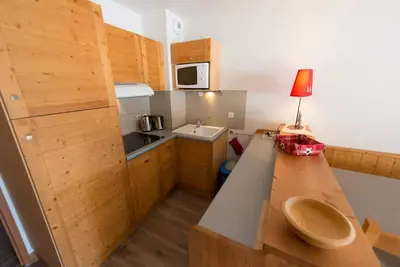 Image de À 100m des pistes de ski, 2ème étage, piscine, télévision, 60m², Vars