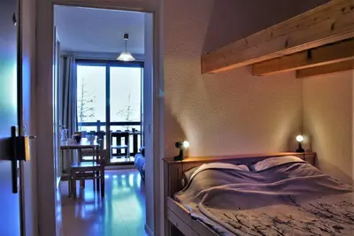 Image de À 50m des pistes de ski, 4ème étage, balcon, télévision, casier à ski, 27m², Risoul