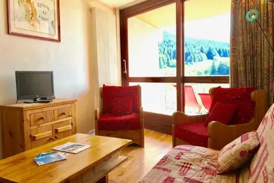 Image de Centre station, 3ème étage, vue pistes de ski, balcon, 64m², Villard de Lans
