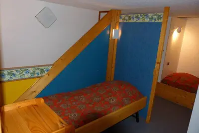 Image de 200m du centre station, Rez-de-chaussée, balcon, télévision, casier à ski, 35m², Les Arcs