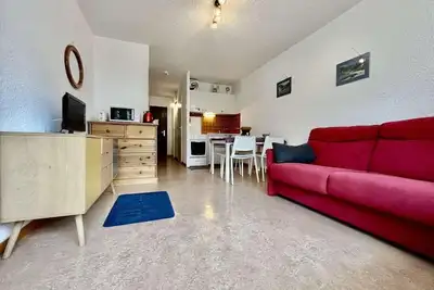 Image de 3ème étage, balcon, parking, casier à ski, 28m², Serre Chevalier