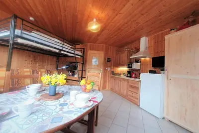 Image de 50m du centre station, Rez-de-chaussée, télévision, casier à ski, 23m², Superdévoluy