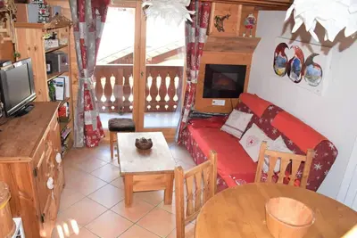 Image de 3ème étage, balcon, télévision, casier à ski, 62m², Pralognan-la-Vanoise