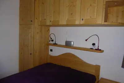 Image de 100m du centre station, 2ème étage, balcon, télévision, casier à ski, 38m², Pralognan-la-Vanoise