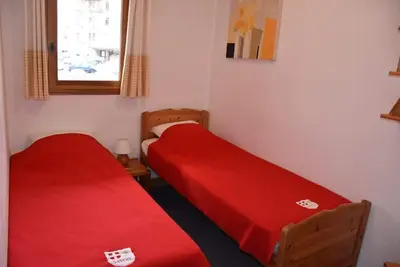 Image de Centre station, 1er étage, balcon, télévision, casier à ski, 27m², Pralognan-la-Vanoise