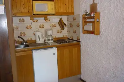 Image de Rez-de-chaussée, terrasse, télévision, 23m², Pralognan-la-Vanoise