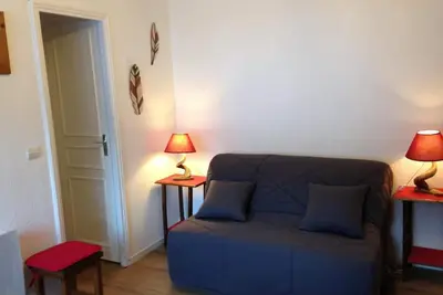 Image de À 250m des pistes de ski, Rez-de-chaussée, balcon, parking, télévision, 19m², La Norma