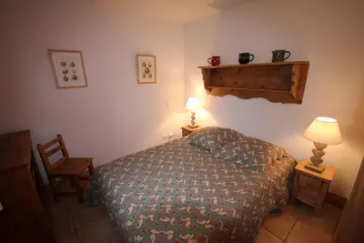Image de 1er étage, vue panoramique, balcon, parking, télévision, casier à ski, 77m², Les Saisies