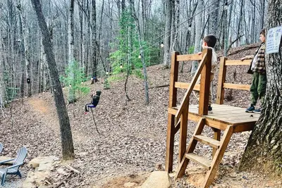 Image de 95ft Zipline! New Modern Cabin w/ Hot Tub!