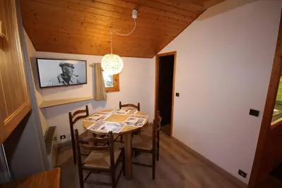 Image de Wifi, à 150m des pistes de ski, 3ème étage, parking, télévision, casier à ski, 16m², Les Saisies
