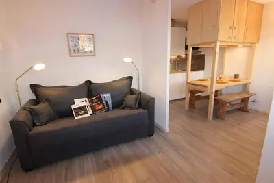 Image de 50m du centre station, 6ème étage, télévision, casier à ski, 29m², Val Thorens