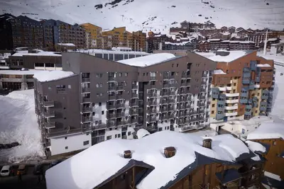 Image de À 200m des pistes de ski, 5ème étage, balcon, télévision, 31m², Val Thorens