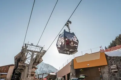Image de À 50m des pistes de ski, 1er étage, balcon, télévision, casier à ski, 30m², Champagny-en-Vanoise