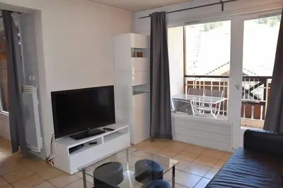 Image de 20m du centre station, 2ème étage, balcon, télévision, 63m², Montgenèvre