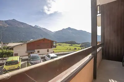 Image de À 200m des pistes de ski, 1er étage, balcon, télévision, casier à ski, 20m², Aussois