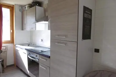 Image de 50m des commerces, 1er étage, vue pistes de ski, balcon, télévision, casier à ski, 33m², Valmorel
