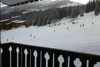 Image de 50m des commerces, 2ème étage, balcon, télévision, casier à ski, 35m², Valmorel