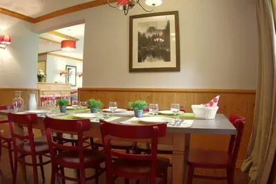 Image de 250m des commerces, vue montagne, terrasse, télévision, casier à ski, 89m², Valmorel