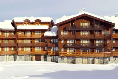 Image de À 240m des pistes de ski, 3ème étage, vue montagne, balcon, télévision, casier à ski, 85m², Valmorel