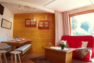 Image de 7ème étage, vue montagne, balcon, télévision, casier à ski, 40m², Valmorel
