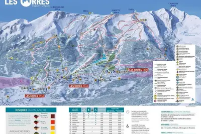 Image de 200m du centre station, 2ème étage, balcon, télévision, casier à ski, 30m², Les Orres