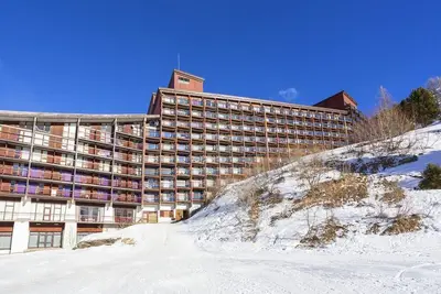 Image de 8ème étage, vue pistes de ski, balcon, 54m², Les Arcs