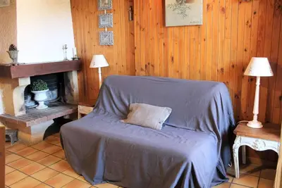 Image de À 150m des pistes de ski, 1er étage, balcon, télévision, casier à ski, 40m², Vars