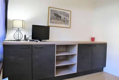 Image de À 250m des pistes de ski, 5ème étage, parking, télévision, casier à ski, 34m², Vars