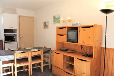 Image de À 350m des pistes de ski, 2ème étage, balcon, 48m², Vars