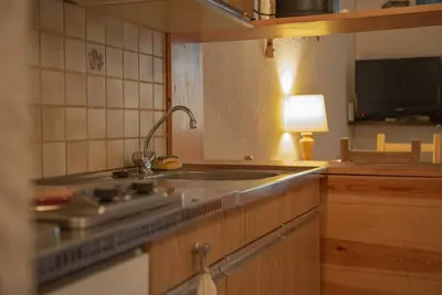 Image de À 100m des pistes de ski, 4ème étage, vue pistes de ski, balcon, télévision, casier à ski, 42m²