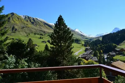 Image de 1er étage, balcon, parking, télévision, 26m², Le Grand Bornand