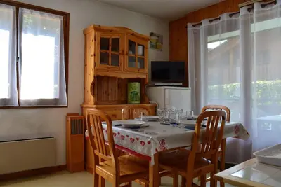 Image de Rez-de-chaussée, balcon, télévision, 31m², Le Grand Bornand