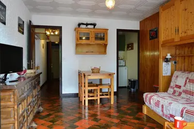 Image de Étage -1, vue village, balcon, parking, télévision, 26m², Le Grand Bornand