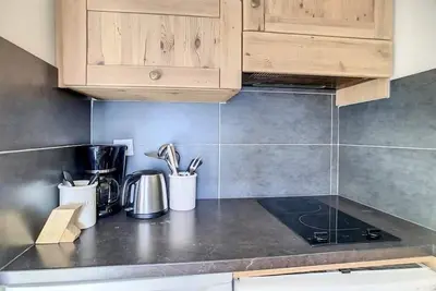 Image de Pied des pistes de ski, 4ème étage, balcon, télévision, casier à ski, 28m², Les Menuires